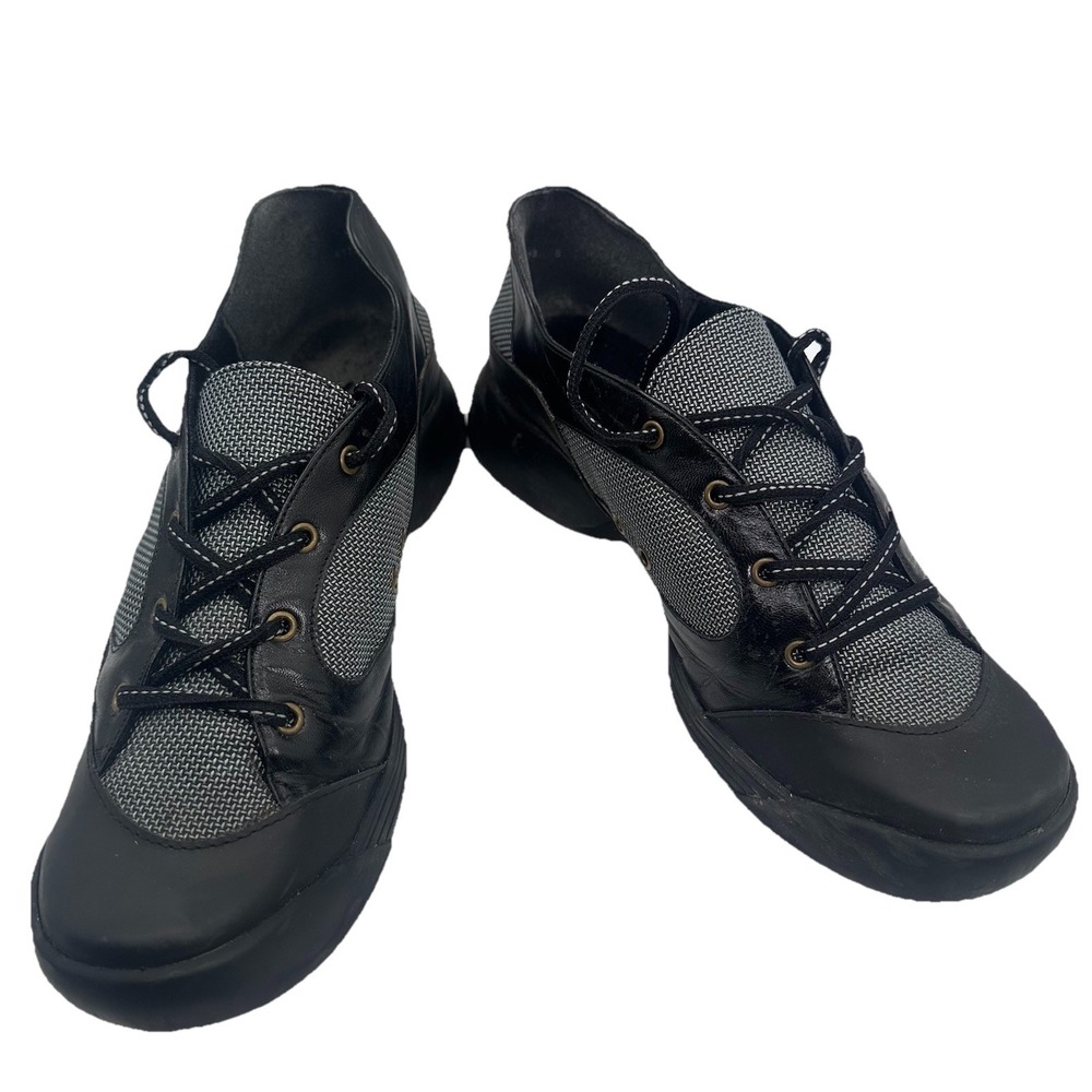 Vtg y2K 90s Charles Jourdan CJBIS Chunky Low Heel Sneaker Shoe Womens Sz 8‎